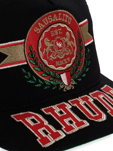 Rhude Men's Sausalito Crest Trucker Hat | Thumbnail 4