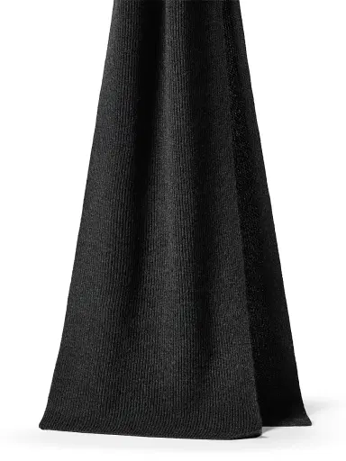 Brunello Cucinelli Women's Cashmere English Rib Knit Scarf - Lignite | Thumbnail 2