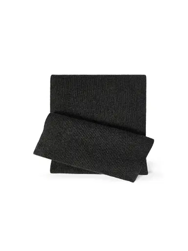 Brunello Cucinelli Women's Cashmere English Rib Knit Scarf - Lignite | Thumbnail 3