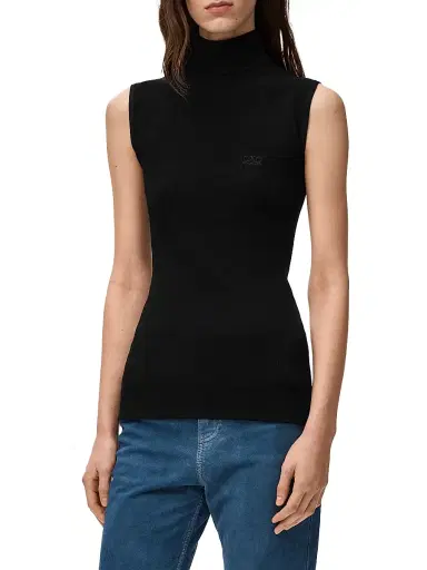 Loewe Women's Sleeveless Turtleneck Top | Thumbnail 2 Loewe Women's Sleeveless Turtleneck Top | Thumbnail 2