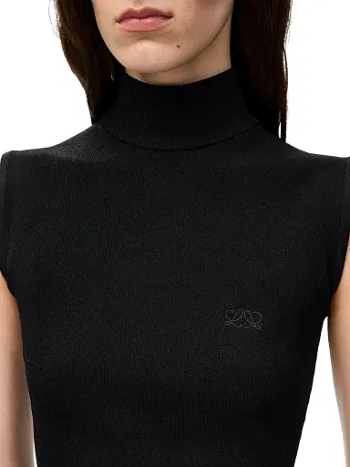 Loewe Women's Sleeveless Turtleneck Top | Thumbnail 4 Loewe Women's Sleeveless Turtleneck Top | Thumbnail 4