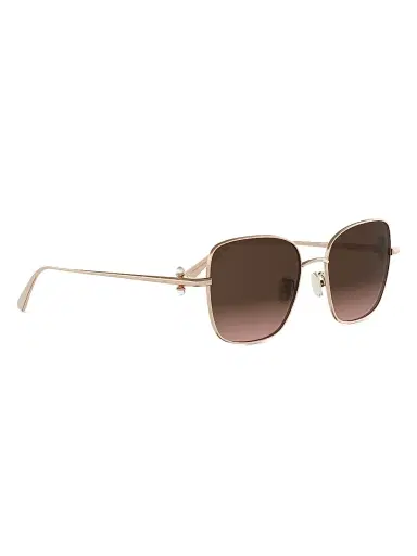 Dior Women's Tribales S1U 55MM Square Sunglasses - Gold Brown | Thumbnail 8
