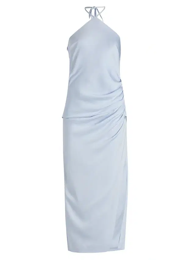 Women's Hansel Halterneck Maxi Dress - Periwinkle Sky