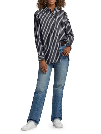 Nili Lotan Women's Briana Slim-Straight Jeans - Rosebowl Wash - Size 32 | Thumbnail 2