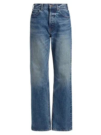 Nili Lotan Women's Briana Slim-Straight Jeans - Rosebowl Wash - Size 32 | Thumbnail 1
