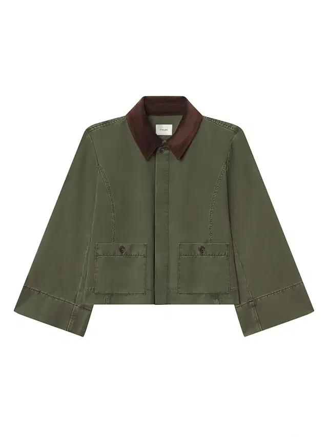 FRAME Women's The Mini Swing Jacket - Military Green