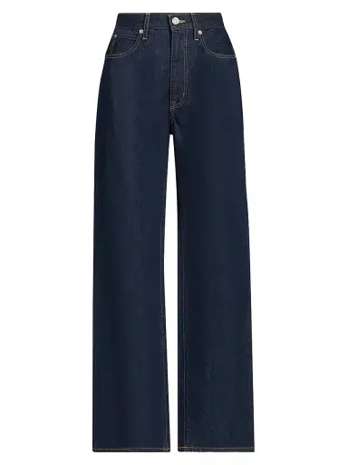 SLVRLAKE Women's London Straight-Leg Jeans - Midnight Mile - Size 32 | Thumbnail 1