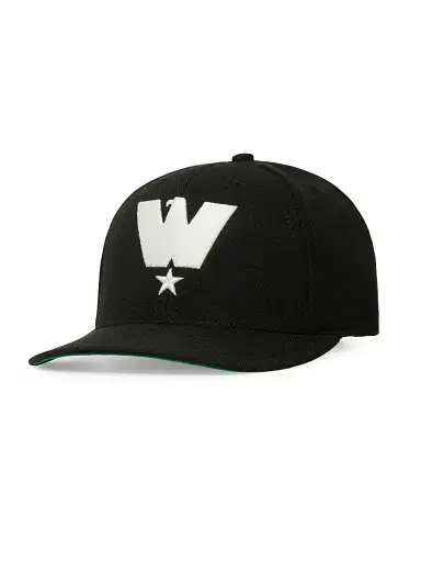 Willy Chavarria Men's Fashion Service Association Cap - Black | Thumbnail 1 Willy Chavarria Men's Fashion Service Association Cap - Black | Thumbnail 1