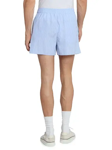 AMI PARIS Men's Striped Cotton Shorts | Thumbnail 5 AMI PARIS Men's Striped Cotton Shorts | Thumbnail 5