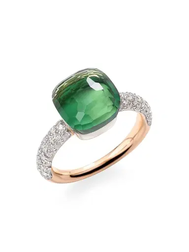 Pomellato Women's Nudo Two-Tone 18K Gold & Multi-Stone Ring - Rose Gold | Thumbnail 1 Pomellato Women's Nudo Two-Tone 18K Gold & Multi-Stone Ring - Rose Gold | Thumbnail 1