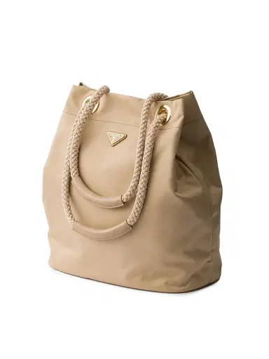 Prada Women's Mariner Large Re-Nylon Bucket Bag - Light Brown | Thumbnail 2 Prada Women's Mariner Large Re-Nylon Bucket Bag - Light Brown | Thumbnail 2