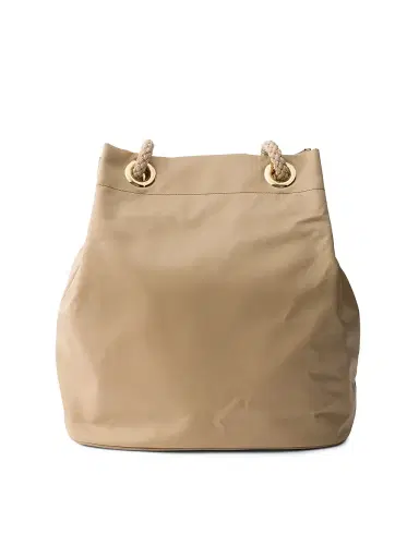 Prada Women's Mariner Large Re-Nylon Bucket Bag - Light Brown | Thumbnail 3 Prada Women's Mariner Large Re-Nylon Bucket Bag - Light Brown | Thumbnail 3