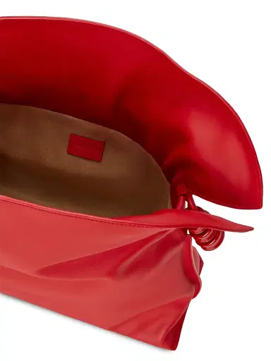 Loewe Women's Coil Flamenco Medium Leather Clutch - Scarlet Red | Thumbnail 7 Loewe Women's Coil Flamenco Medium Leather Clutch - Scarlet Red | Thumbnail 7