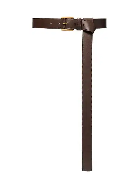 Michael Kors Collection Jodi Leather Waist Belt
