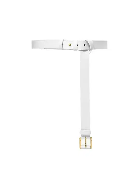Michael Kors Collection Kaitlin Leather Trouser Belt