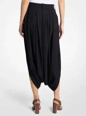 Michael Kors Collection Draped Tissue Wool Culottes | Thumbnail 6
