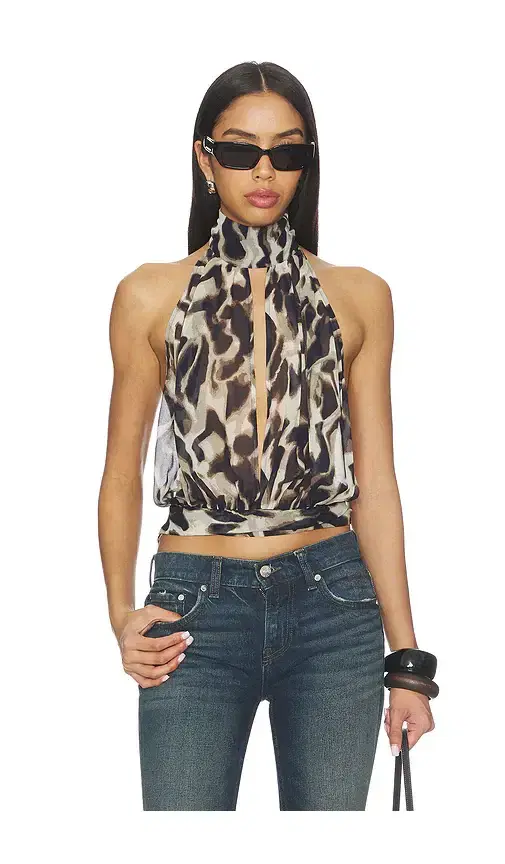 superdown Skylah Open Back Top