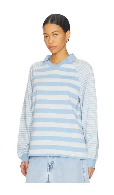 SAMSOE SAMSOE Saella Long Sleeve Polo | Thumbnail 2