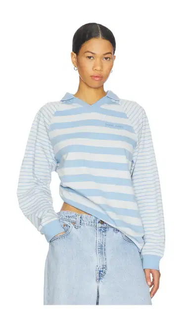 SAMSOE SAMSOE Saella Long Sleeve Polo | Thumbnail 1