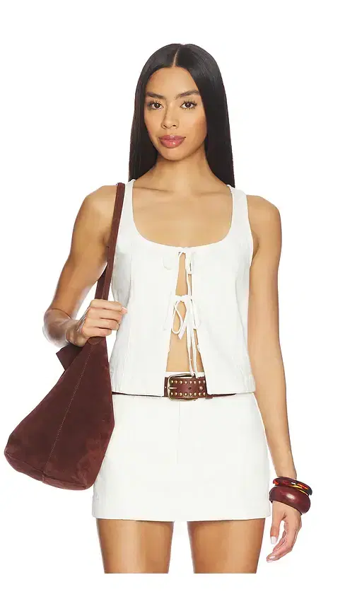 Show Me Your Mumu Lena Tie Tank
