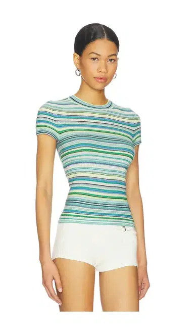 Pistola Selene Short Sleeve Sweater Tee Shirt | Thumbnail 2