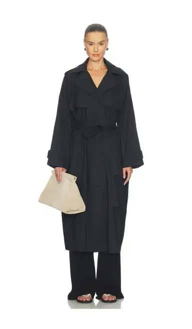 Skims Swiss Cotton Sateen Trench Coat | Thumbnail 2