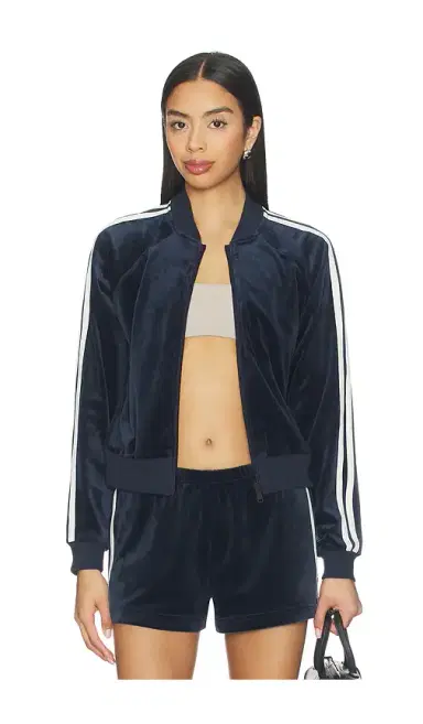 Splits59 Heritage Velour Bomber Jacket | Thumbnail 1 Splits59 Heritage Velour Bomber Jacket | Thumbnail 1