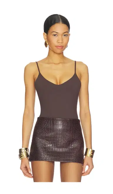 susana monaco Very V String Bodysuit | Thumbnail 1 susana monaco Very V String Bodysuit | Thumbnail 1