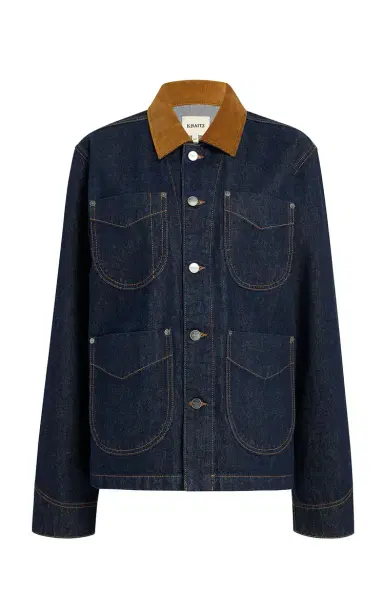 Khaite Wyatt Denim Chore Jacket | Thumbnail 7