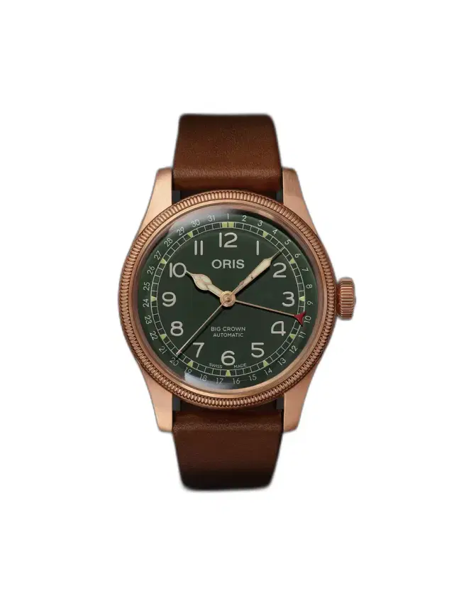 Big Crown Pointer Date Automatic 40mm Bronze and Leather Watch, Ref. No. 01 754 7741 3167-07 5 20 58BR - Men Big Crown Pointer Date Automatic 40mm Bronze and Leather Watch, Ref. No. 01 754 7741 3167-07 5 20 58BR - Men