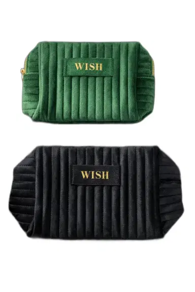 Wish Fine Jewelry Velour Travel Pouch | Thumbnail 1 Wish Fine Jewelry Velour Travel Pouch | Thumbnail 1
