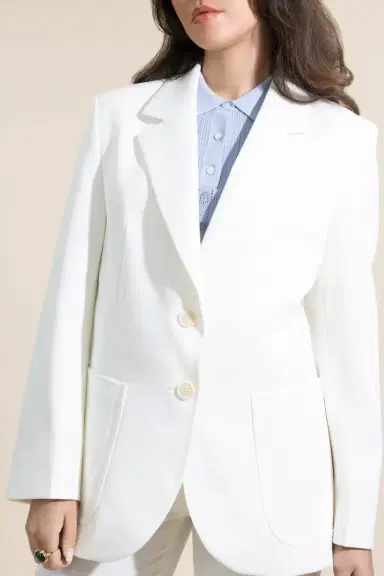 Victoria Beckham Patch Pocket Jacket | Thumbnail 3