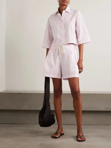 Maria McManus Cropped Organic Cotton-poplin Shirt | Thumbnail 2 Maria McManus Cropped Organic Cotton-poplin Shirt | Thumbnail 2