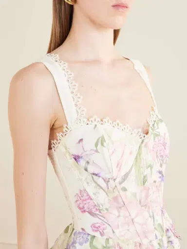 Charo Ruiz Floret Floral Cotton-blend Top | Thumbnail 5 Charo Ruiz Floret Floral Cotton-blend Top | Thumbnail 5
