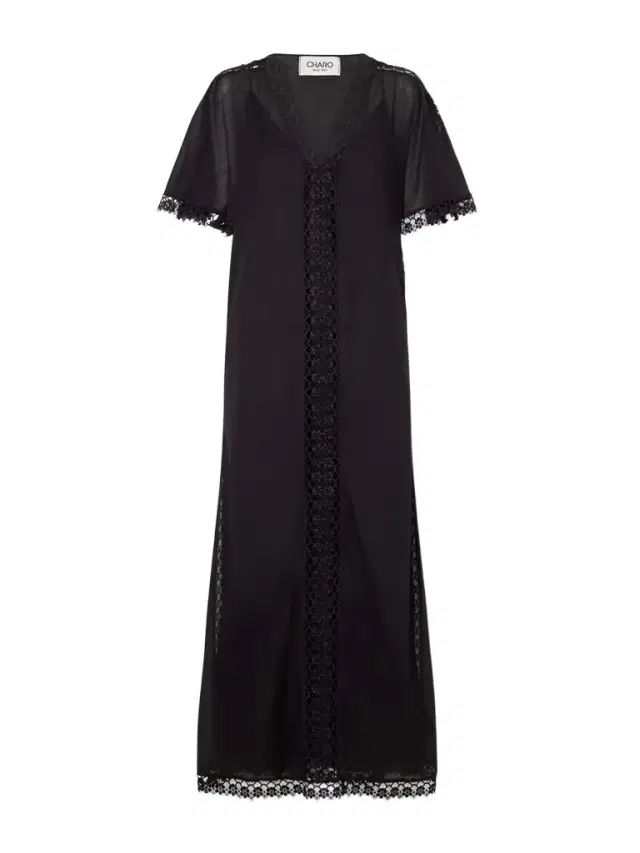 Embroidered Cotton-blend Cover-up
