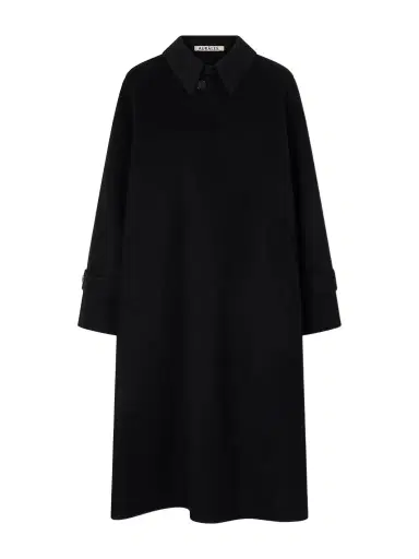 Auralee Melton Wool Coat | Thumbnail 1 Auralee Melton Wool Coat | Thumbnail 1
