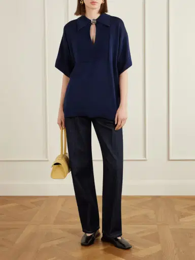 Jil Sander Knitted Polo Shirt | Thumbnail 2 Jil Sander Knitted Polo Shirt | Thumbnail 2