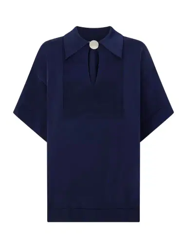Jil Sander Knitted Polo Shirt | Thumbnail 1 Jil Sander Knitted Polo Shirt | Thumbnail 1