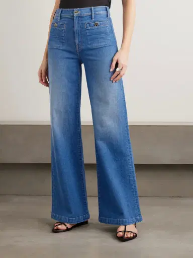 Mother Stashed Hustler Roller Sneak High-rise Bootcut Jeans | Thumbnail 3 Mother Stashed Hustler Roller Sneak High-rise Bootcut Jeans | Thumbnail 3