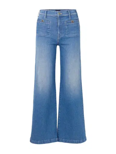 Mother Stashed Hustler Roller Sneak High-rise Bootcut Jeans | Thumbnail 1 Mother Stashed Hustler Roller Sneak High-rise Bootcut Jeans | Thumbnail 1