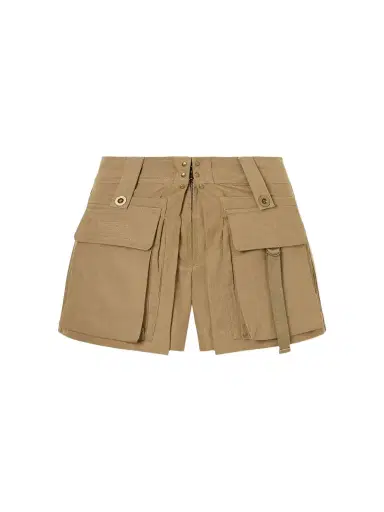 Isabel Marant Barta Cotton Straight-leg Shorts | Thumbnail 1