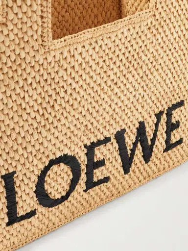 Loewe + Paula's Ibiza Embroidered Raffia Tote | Thumbnail 4 Loewe + Paula's Ibiza Embroidered Raffia Tote | Thumbnail 4