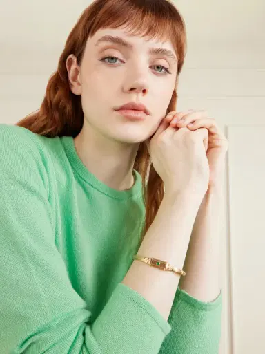 Marie Lichtenberg 18-karat Gold Emerald Bracelet | Thumbnail 2 Marie Lichtenberg 18-karat Gold Emerald Bracelet | Thumbnail 2