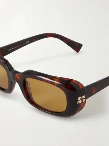 Miu Miu Eyewear Square-frame Acetate Sunglasses | Thumbnail 4 Miu Miu Eyewear Square-frame Acetate Sunglasses | Thumbnail 4