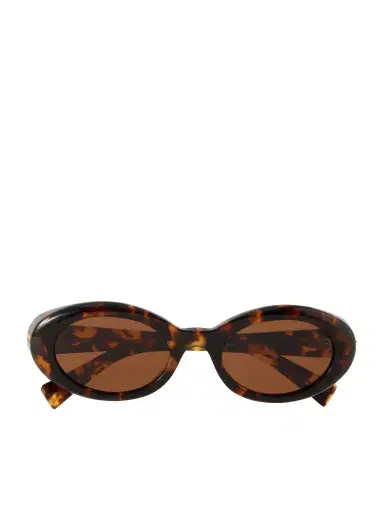 Miu Miu Eyewear Rounded-frame Acetate Sunglasses | Thumbnail 1