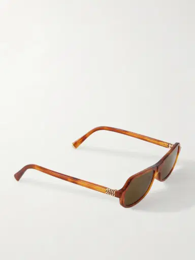 Miu Miu Eyewear Round-frame Acetate Sunglasses | Thumbnail 3