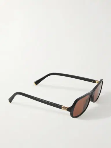 Miu Miu Eyewear Round-frame Acetate Sunglasses | Thumbnail 3