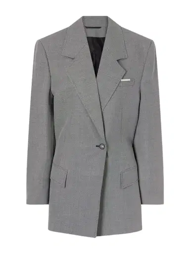 The Attico Wool And Cotton-blend Blazer | Thumbnail 1