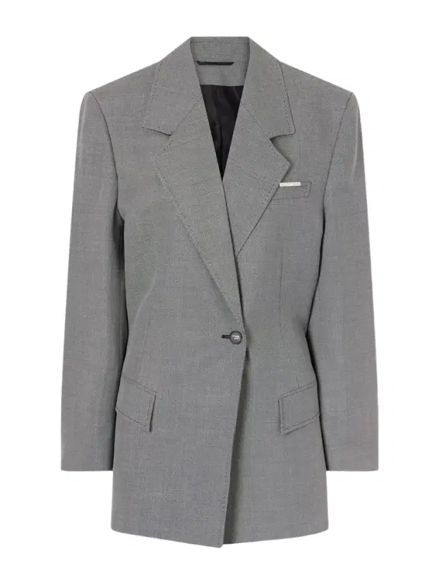 Wool And Cotton-blend Blazer