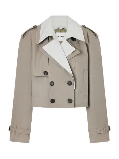 The Attico Double-breasted Trench Coat | Thumbnail 1